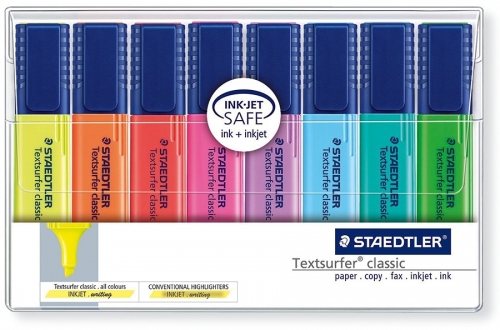 Textmarker Textsurfer Classic 364, 8 culori/set Staedtler