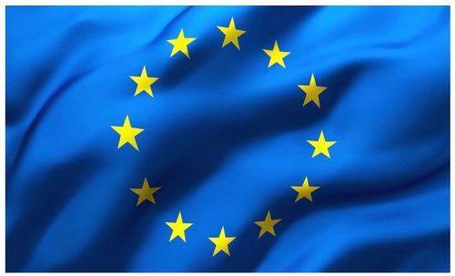 Steag Uniunea Europeana pentru exterior, 135 x 90 cm 