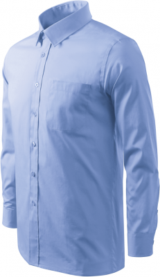 Camasa Style LS pentru barbati albastru deschis, Malfini