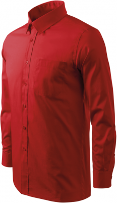 Camasa Style LS pentru barbati rosu, Malfini