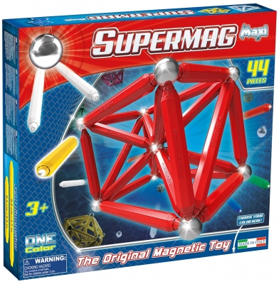 Supermag Maxi One Color - Set Constructie 44 Piese Supermag