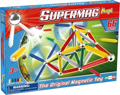 Supermag Maxi Primary - Set Constructie 66 Piese Supermag