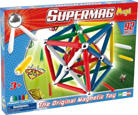 Supermag Maxi Primary - Set Constructie 92 Piese Supermag