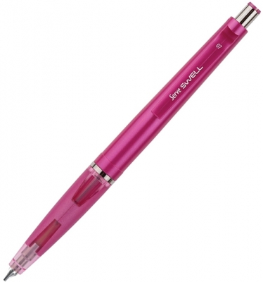 Creion mecanic 0.7 mm, Swell, fuchsia metalizat Serve