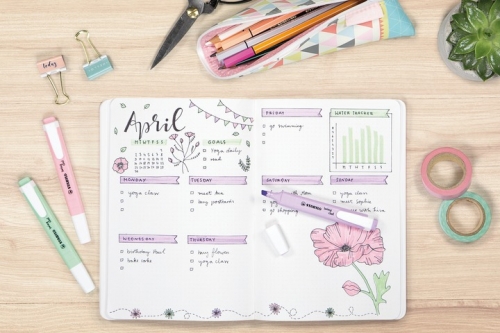 Textmarker Swing Cool Pastel 4 culori/set Stabilo 