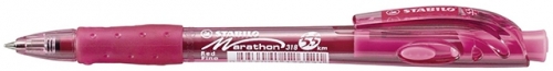 Pix cu mecanism Marathon 318F 0.38 mm rosu Stabilo 