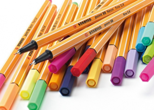 Fineliner Point 88, 0.4 mm, 30 buc/set Stabilo