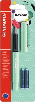 Stilou beFab! Pastel + 2 rezerve, blister Stabilo  