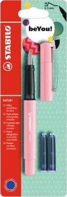 Stilou beFab! Pastel + 2 rezerve, blister Stabilo  