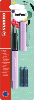 Stilou beFab! Pastel + 2 rezerve, blister Stabilo  