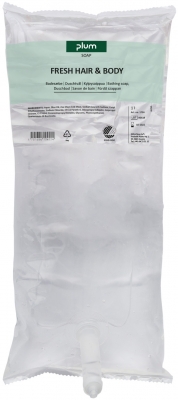 Sapun Fresh Hair & Body, in punga, 1 L, Plum