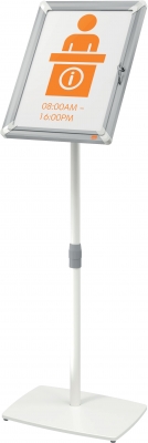 Stativ rama NOBO Premium Plus, cu cheie, A3, gri