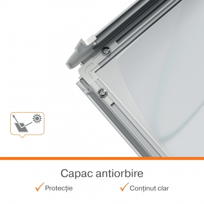 Stativ rama cu click NOBO Premium Plus, A4, gri