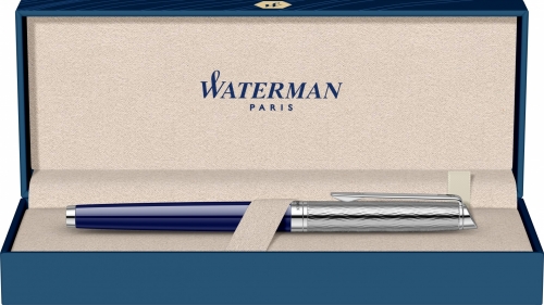Stilou Deluxe Dark Blue Wave NPT, Hemisphere, penita M, Waterman
