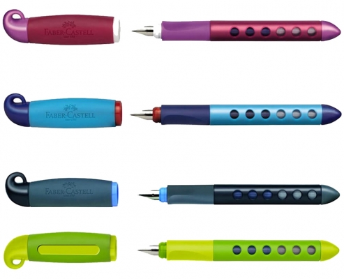 Stilou scolar pentru stangaci Scribolino Faber-Castell