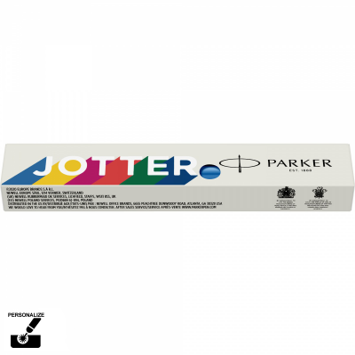 Stilou personalizat Jotter Original Standard Electric Blue CT Parker