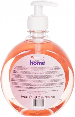 Sapun lichid cu pompita 500 ml floral, Sweet Home