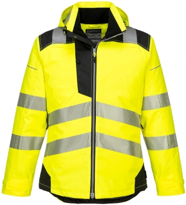 Jacheta de iarna Hi-Vis PW3, Galben/Negru, Portwest 