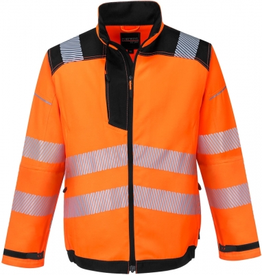 Jacheta de lucru Hi-Vis, portocaliu/negru, regular, PW3, Portwest