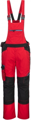 Salopeta cu pieptar WX3, Deep Red, Regular, Portwest 