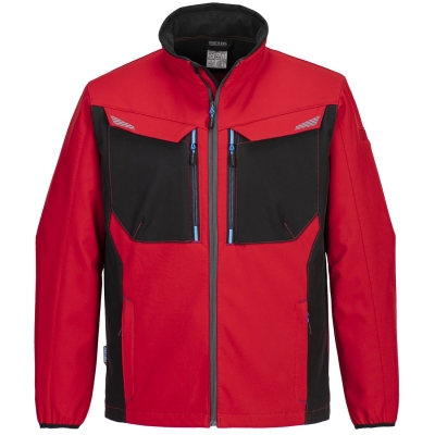 Jacheta Softshell WX3, Deep Red, Portwest