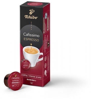 Cutie 10 capsule cafea Tchibo Cafissimo Espresso Intense Aroma 8 buc/set 