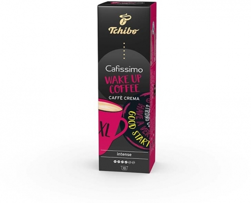 Cutie 10 capsule cafea Tchibo Cafissimo Caffe Crema Wake Up Coffee XL 