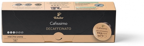 Cutie 10 capsule cafea Tchibo Cafissimo Caffe Crema Decaffeinated