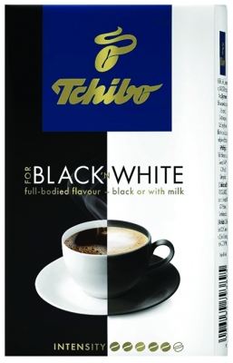 Cafea macinata si prajita Espresso Black 'N White 500 g Vidata Tchibo