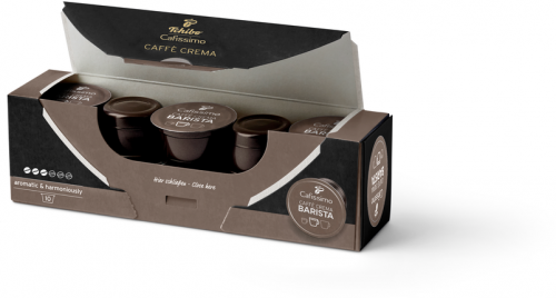Capsule cafea, Tchibo Cafissimo Barista Caffe Crema, 10 capsule/cutie