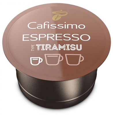 Cutie 10 capsule cafea Tchibo Cafissimo Flavoured Spring Edition Espresso Tiramisu