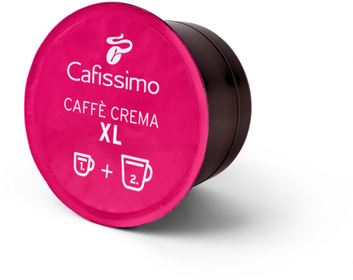 Capsule cafea, Tchibo Cafissimo Caffe Crema Wake Up Coffee XL, 10 capsule/cutie