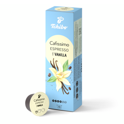 Cutie 10 capsule cafea Tchibo Cafissimo Espresso Vanilla 8 buc/set