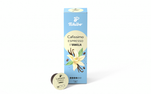 Cutie 10 capsule cafea Tchibo Cafissimo Espresso Vanilla
