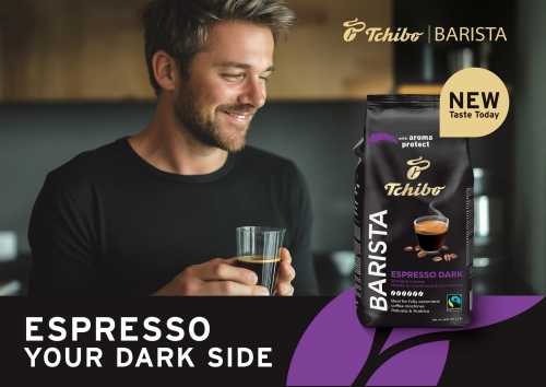 Cafea boabe Barista Espresso Dark 1 kg Tchibo