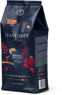 Cafea boabe Brazil, 1kg Davidoff