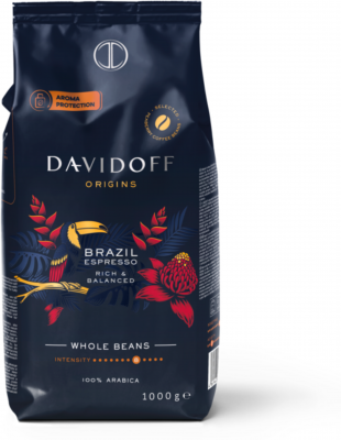 Cafea boabe Brazil, 1kg Davidoff