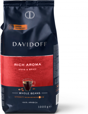 Cafea boabe Cafe Rich Aroma, 1kg Davidoff
