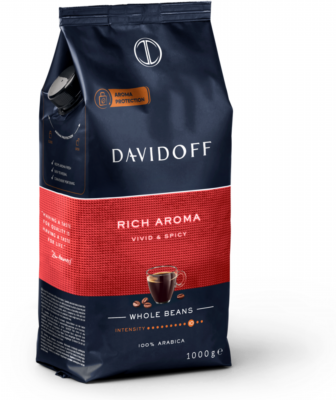 Cafea boabe Cafe Rich Aroma, 1kg Davidoff