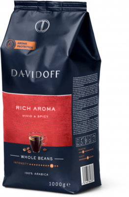 Cafea boabe Cafe Rich Aroma, 1kg Davidoff