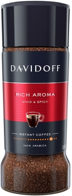 Cafea instant Rich Aroma 100g, Davidoff