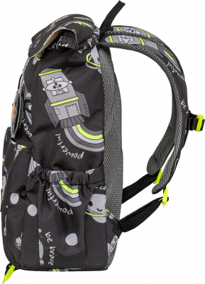 Rucsac Kanga Roll, Neon Space, Tiger