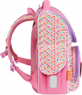 Ghiozdan neechipat Nature Quest, Pink Amour, Tiger