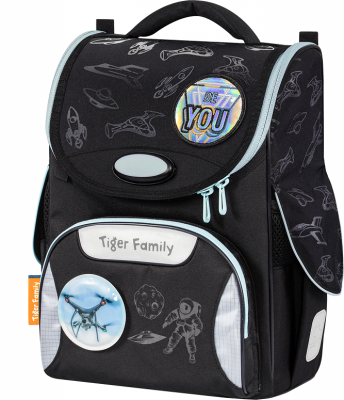 Ghiozdan neechipat Nature Quest, Space Vision, Go Ocean, Tiger