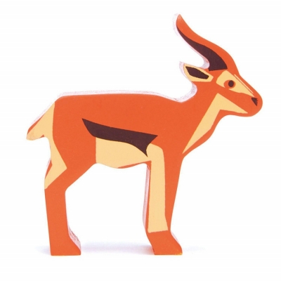 Figurina din lemn premium, Antilopa, Tender Leaf Toys 