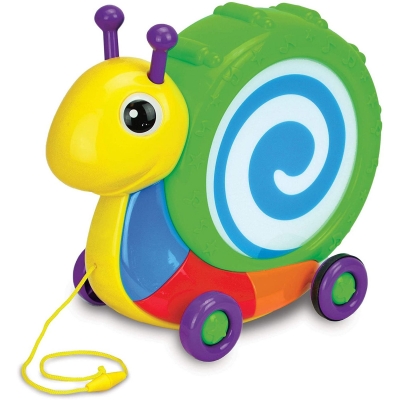 Jucarie De Tras Melc Cu Toba The learning journey