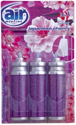 Rezerva odorizant 3 x 15 ml Japanese Cherry Air Menline