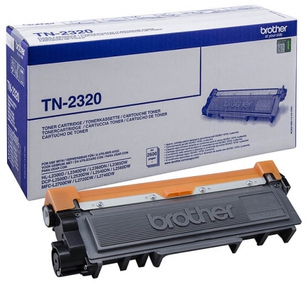 Cartus Toner Black Tn2320 2,6K Original Brother Dcp-L2500D