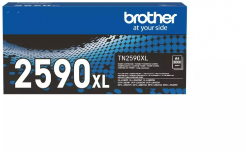 Cartus toner Brother Black cap. mare  Original TN2590XL