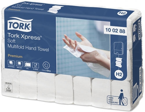 Prosoape hartie Xpress Multifold Delicat 21 buc/bax 100288 Tork